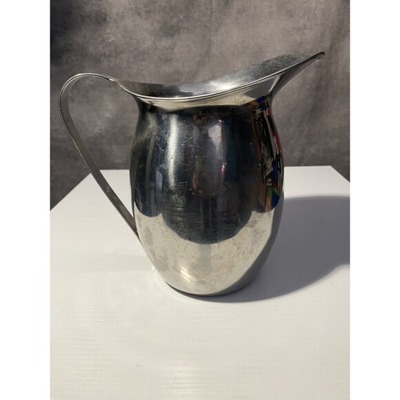 Other - Vintage 18/8 Stainless Steel Water Pitcher - Open Spout